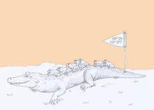Load image into Gallery viewer, hop on hop off crocodile
