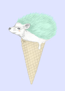 hedgehog icecream