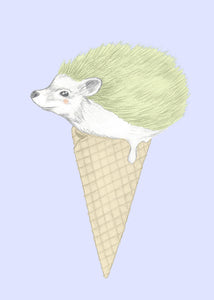 hedgehog icecream 