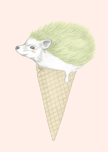 hedgehog icecream