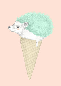 hedgehog icecream 