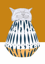 Load image into Gallery viewer, cat in vase
