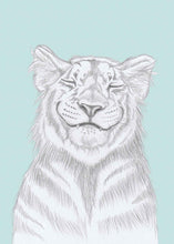 Load image into Gallery viewer, smiling tiger

