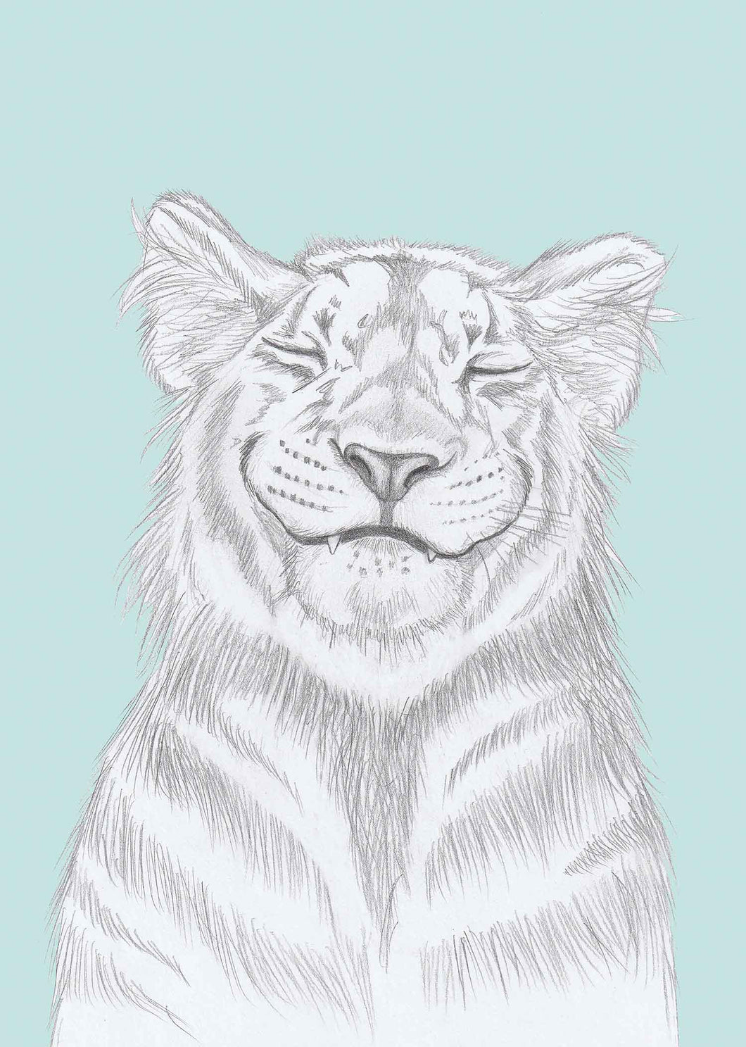smiling tiger