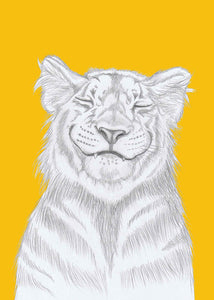 smiling tiger