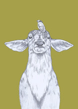 Load image into Gallery viewer, deer and bird
