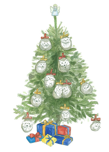 christmastree hedgehogs