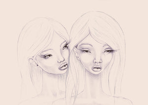 3X A4 achromatic prints